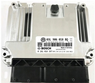 COMPUTADOR ECU VW GOLF 03L906018BQ 0281016397  