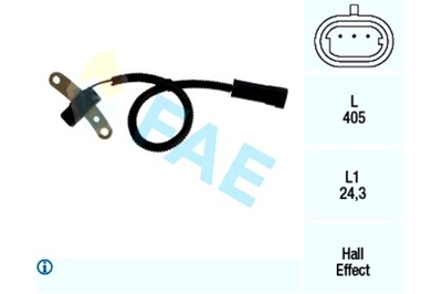 FAE SENSOR POSICIÓN DE EJE CIGÜEÑAL DODGE DAKOTA JEEP CHEROKEE GRAND  