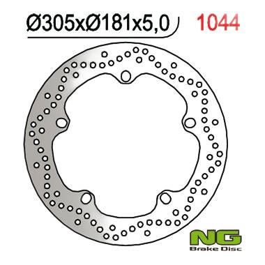 ДИСК ТОРМОЗНОЙ (ПЕРЕД) BMW R 850GS '99-'07/1100GS '94-'01/1150/1200GS '04