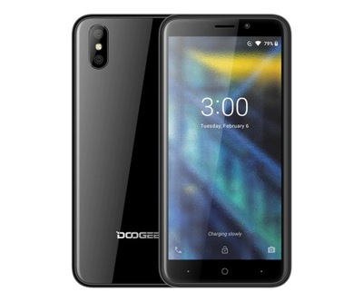 Smartfon DooGee X50L 1 GB / 16 GB 3G czarny