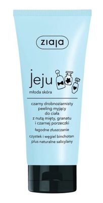 ZIAJA JEJU CZARNY DROBNOZIARNISTY PEELING