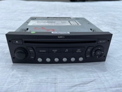 Радіо mp3 citroen c5 ii iii x7 08-13 9666393777 фото №1
