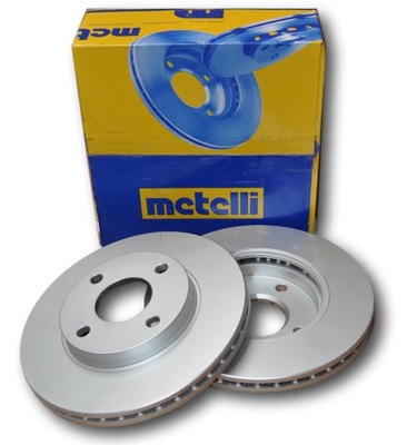 2X METELLI DISCO DE FRENADO FORD FOCUS 98-04  