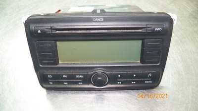 RADIO CD SKODA FABIA II 5J0035161A