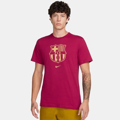 XXL Koszulka Nike FC Barcelona Crest DJ1306-620 XXL czerwony