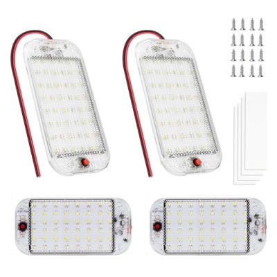 Лампа освещение led do багажника лампа потолочная салона автомобиля 4szt фото №1