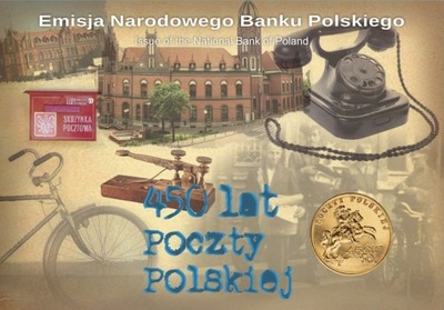 Blister 2 zł (2008) - 450. lat Poczty Polskiej