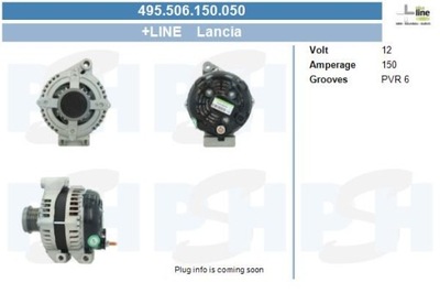 BV PSH 495.506.150.050 ALTERNADOR  