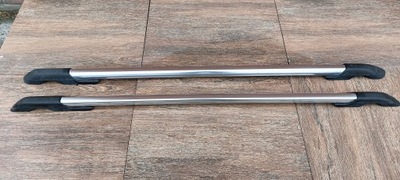 Jeep grand cherokee wk 5-10 рейлинги хром комплект фото №1