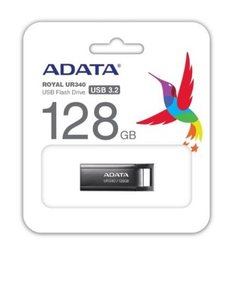 Pendrive ADATA UR340 128GB USB 3.2 do 100 MB/s metal