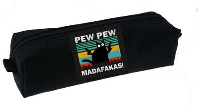 piórnik Szkolny Tuba KOT pew pew Madafakas KOTEK