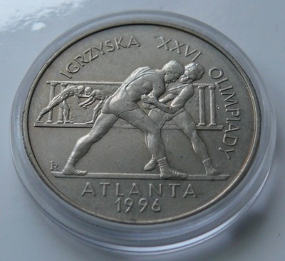 POLSKA 2 zł 1995 r. IGRZYSKA OLIMPIADY ATLANTA (1)