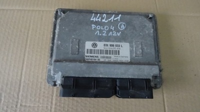 POLO 4 IV 9N 1.2 12V КОМПЬЮТЕР БЛОК УПРАВЛЕНИЯ ДВИГАТЕЛЯ 03E906033L