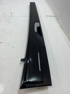 Молдинг двері l задня audi a8 d4 long комплект idealna фото №1