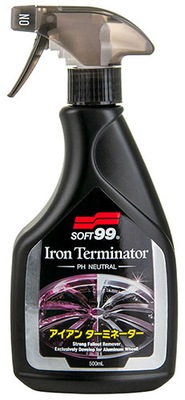 SOFT99 IRON TERMINATOR DEIRONIZER KRWAWIĄCA ДИСК