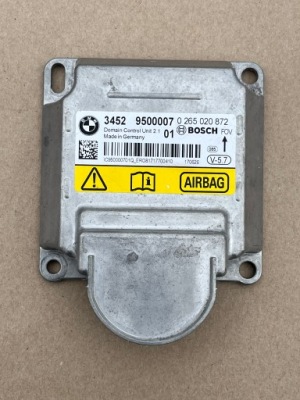 Модуль, датчик air bag bmw x5 f15 9500007 фото №1