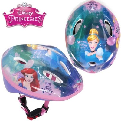 Kask 52-56 cm dziecięcy regulowany Disney PRINCESS