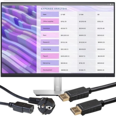 Monitor DELL 24 cale P2423 1920x1200 HDMI DP USB 16:10 Pivot regulacja