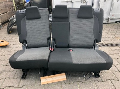 Citroen c3 picasso 08- сиденье заднее сиденье задняя фото №1