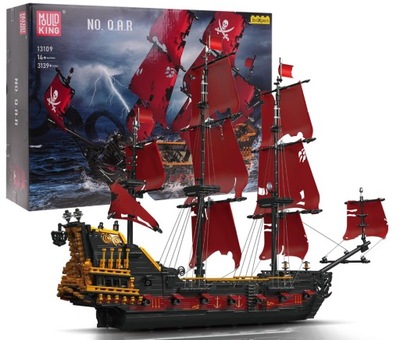 STATEK PIRACKI KLOCKI MOULD KING 3139 EL.