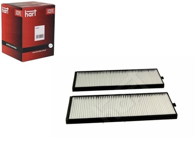 Фільтр повітря кабіни hyundai getz 02- hart фото №1