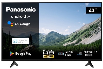 Panasonic TX-43MSW504 Android TV LED FHD 43″ DVB-T2