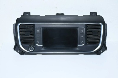 Панель дисплей навігації радіо 9813041280 jumpy iii expert iii 2016- фото №1