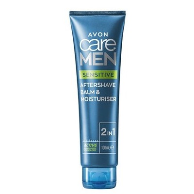 AVON Men Sensitive 2w1 balsam po goleniu i krem