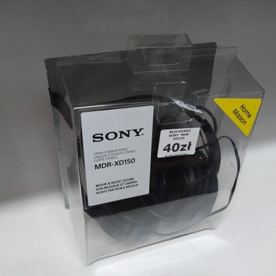 Słuchawki nauszne Sony MDR-XD150B