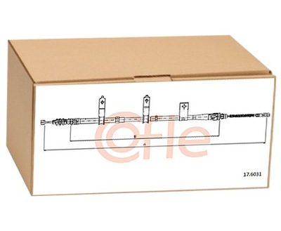 Трос тормоза ручного kia sportage ii 2.0 2.7 v6 фото №1