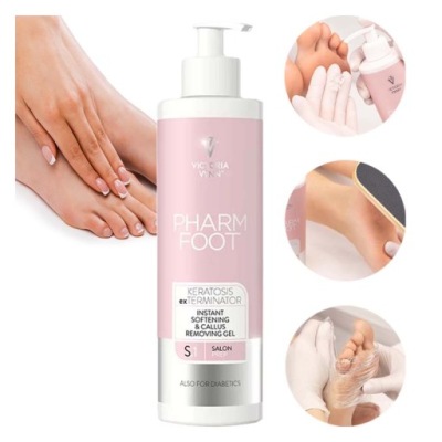 Pharm Foot Żel Zmiękczający Do Stóp Do Usuwania Zrogowaceń Modzeli