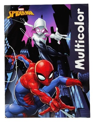 Kolorowanka A4 Marvel 17 obrazków Spiderman