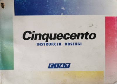 FIAT Cinquecento instrukcja obsługi Fiat