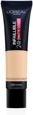 Podkład L'Oreal Paris Matte Cover 130 TRUE BEIGE