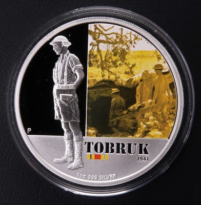 ANK AUSTRALIA 1 DOLLAR 2011 TOBRUK rzadka