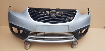 Opel crossland x бампер передний решётка радиатора фото №1