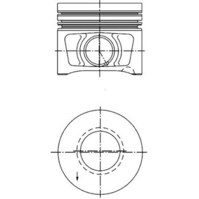 ПОРШЕНЬ KOLBENSCHMIDT 40387600