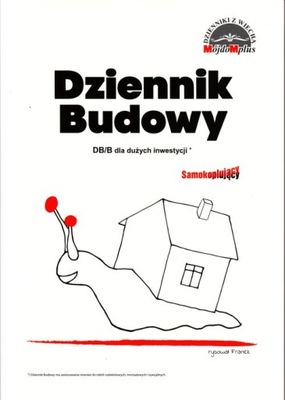 Dziennik budowy, MójDomPlus 30 stron DB/B