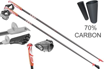 Kije Kijki Nordic Walking LEKI Flash Carbon 115cm