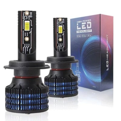 LUCES DIODO LUMINOSO LED H7 CSP IRACING +500% 100W 20000LM E11  