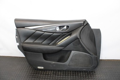 Обшивка обивка дверь левый перед infiniti q50 фото №1