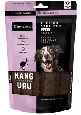 Chewies Meat Strips Soft Maxi Kangur 150g
