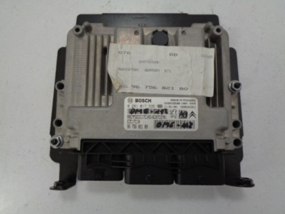 Citroen peugeot 1.6 hdi бортовий комп'ютер двигуна фото №1