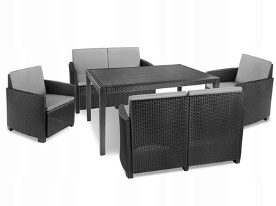 Meble Ogrodowe Rattanowe KING Technorattan EGarden