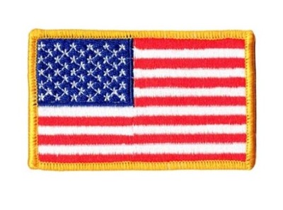 Flaga USA - kolorowa - ASU