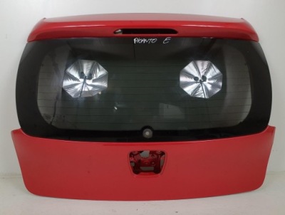 Крышка багажника задняя задняя стекло beg kia picanto ii 3d фото №1