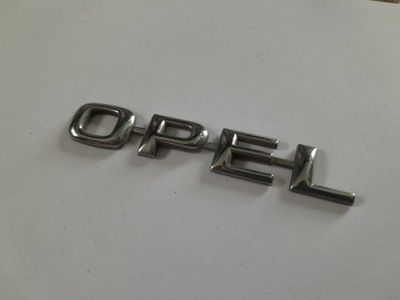 SIGN INSCIPTION LOGO EMBLEM OPEL ASTRA CORSA ZAFIRA VECTRA REAR  