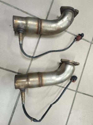 Фланец труба turbo выхлоп катализатора audi a6 c6 2.7 3.0 tdi asb bmk bpp фото №1