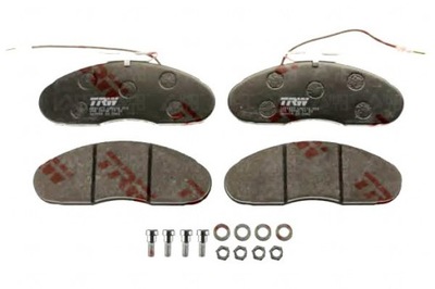 Trw гальмівні колодки гальмівні nissan cabstar 2.7 d f23. h4 фото №1