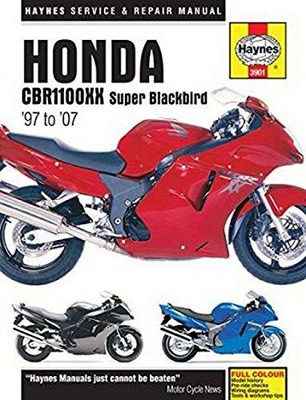 HONDA CBR1100XX SÚPER BLACKBIRD 1997-2007 - ANON [KSIAZKA]  